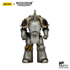 Warhammer The Horus Heresy Action Figur 1/18 lron Warriors Command Squad Chosen med Legion Standard 12 cm Joy Toy (CN)
