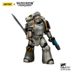 Warhammer The Horus Heresy Action Figur 1/18 lron Warriors Command Squad Chosen med Legion Standard 12 cm Joy Toy (CN)