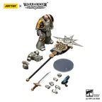 Warhammer The Horus Heresy Action Figur 1/18 lron Warriors Command Squad Chosen med Legion Standard 12 cm Joy Toy (CN)