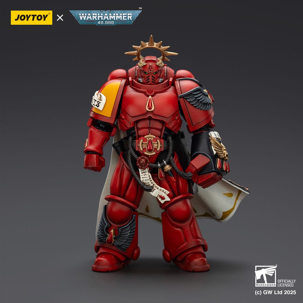 Warhammer 40,000: Combat Patrol Blood Angels Action Figur Captain med Inferno Pistol & Power Fist 20 cm Joy Toy (CN)