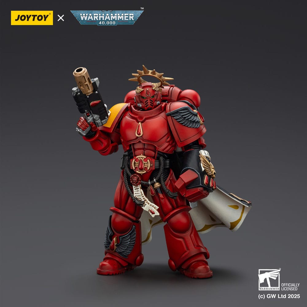 Warhammer 40,000: Combat Patrol Blood Angels Action Figur Captain med Inferno Pistol & Power Fist 20 cm Joy Toy (CN)