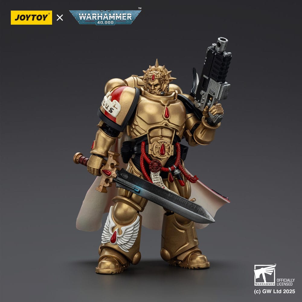 Warhammer 40,000: Combat Patrol Blood Angels Action Figur Captain med Heavy Bolt Pistol & Power Sword 20 cm Joy Toy (CN)