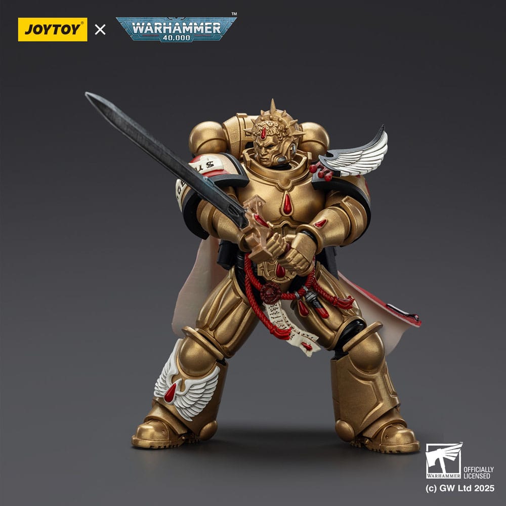 Warhammer 40,000: Combat Patrol Blood Angels Action Figur Captain med Heavy Bolt Pistol & Power Sword 20 cm Joy Toy (CN)
