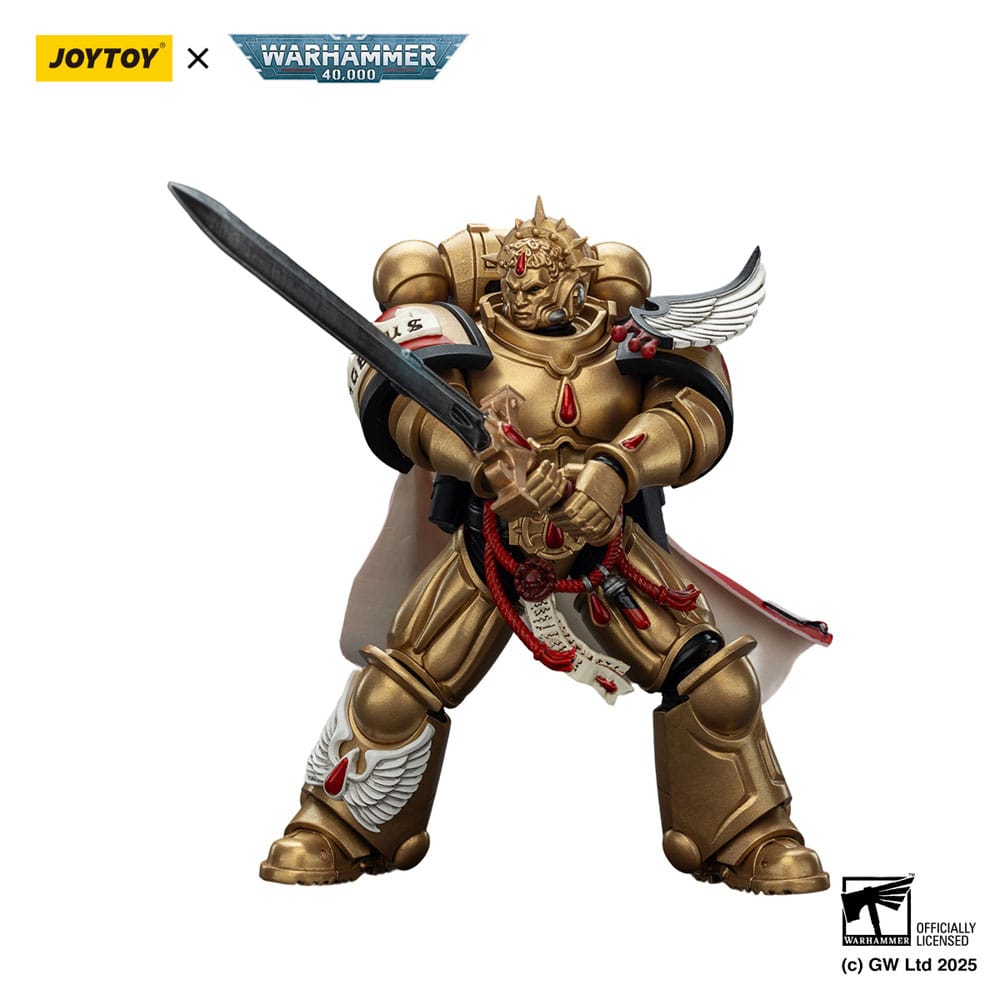 Warhammer 40,000: Combat Patrol Blood Angels Action Figur Captain med Heavy Bolt Pistol & Power Sword 20 cm Joy Toy (CN)