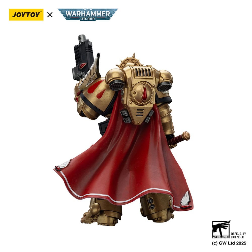 Warhammer 40,000: Combat Patrol Blood Angels Action Figur Captain med Heavy Bolt Pistol & Power Sword 20 cm Joy Toy (CN)