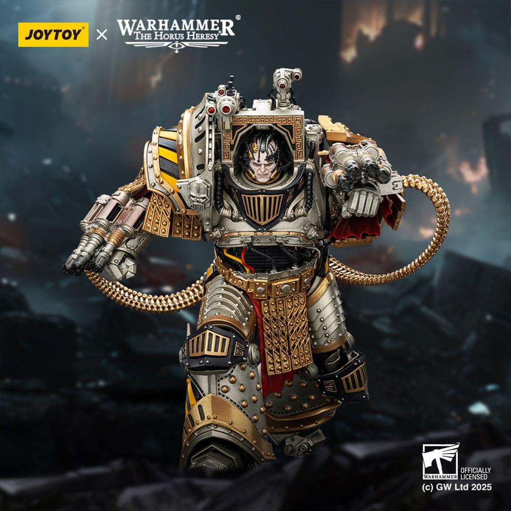 Warhammer The Horus Heresy Action Figur Iron Warriors Perturabo Primarch av IV legionen 28 cm Joy Toy (CN)