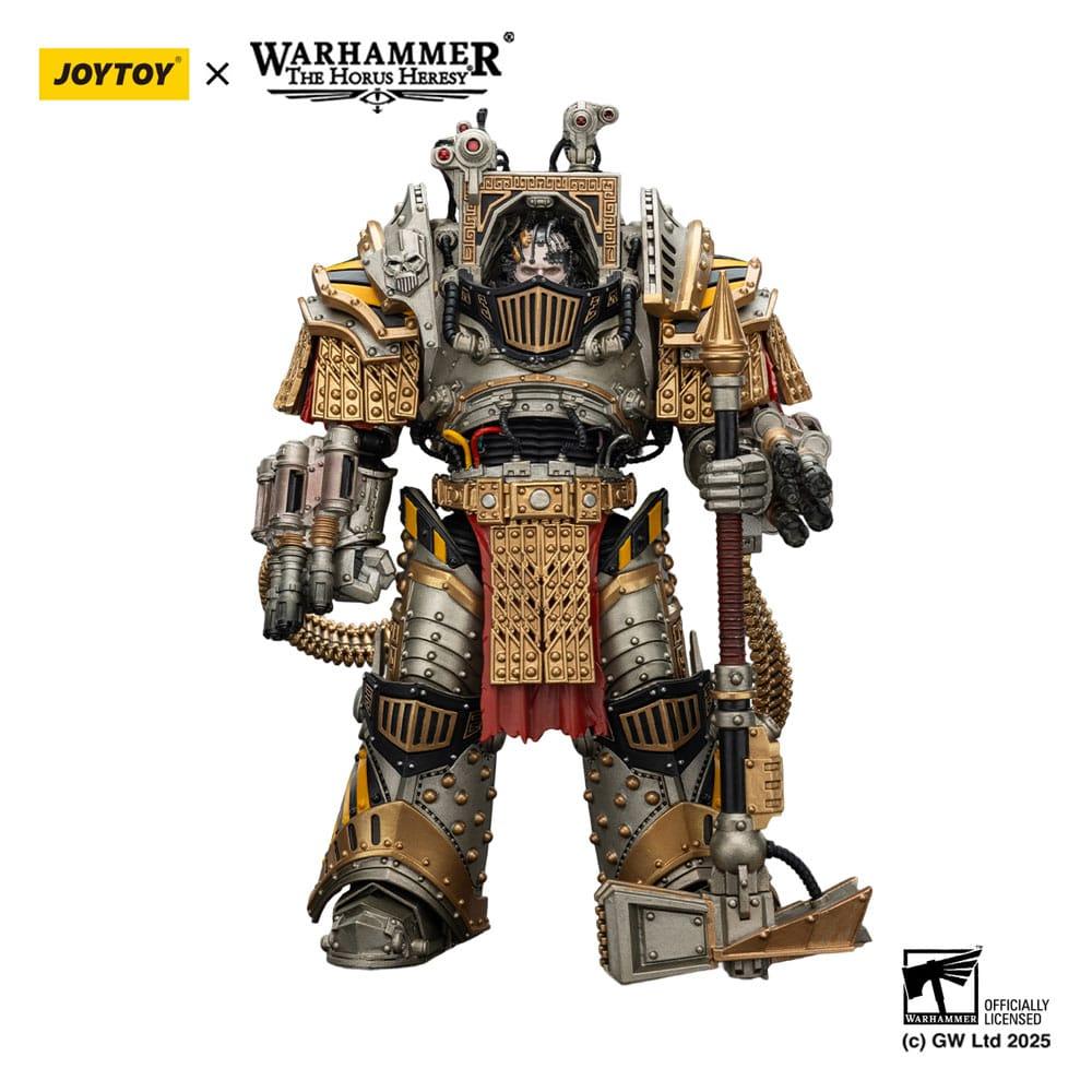 Warhammer The Horus Heresy Action Figur Iron Warriors Perturabo Primarch av IV legionen 28 cm Joy Toy (CN)