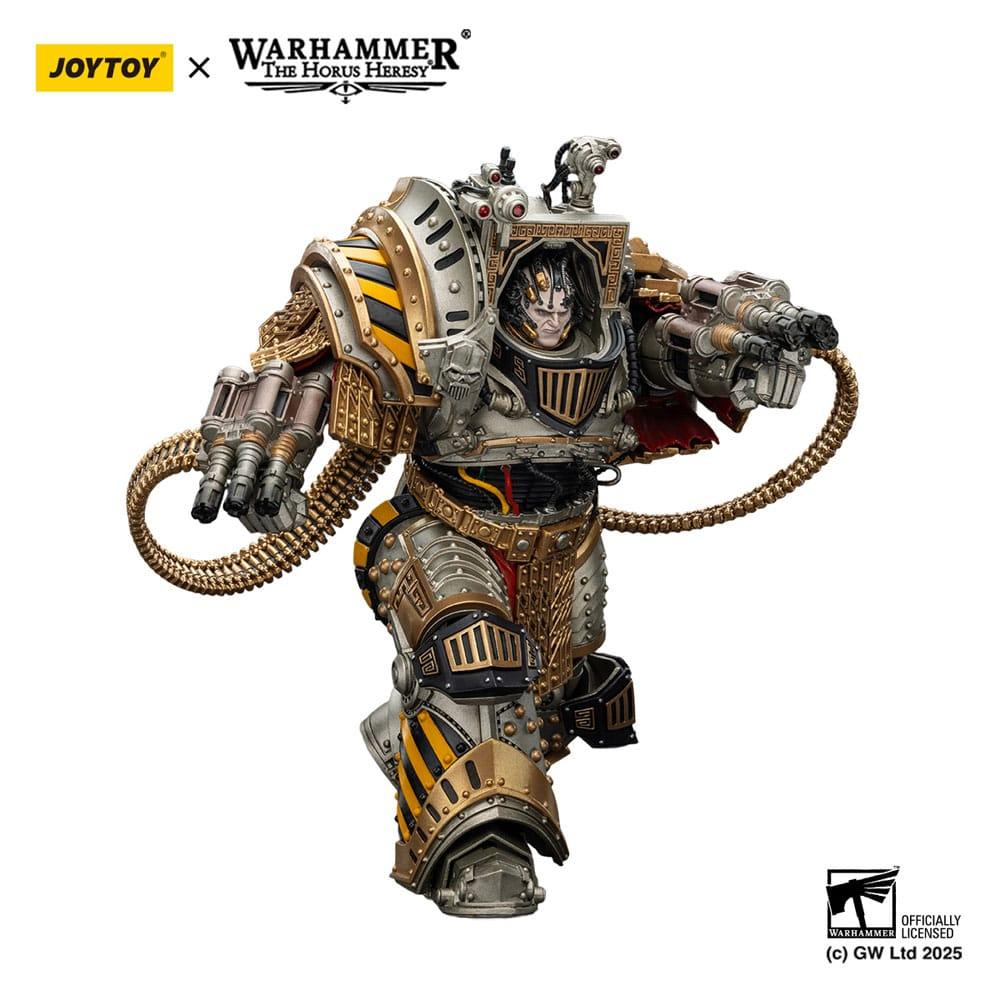 Warhammer The Horus Heresy Action Figur Iron Warriors Perturabo Primarch av IV legionen 28 cm Joy Toy (CN)