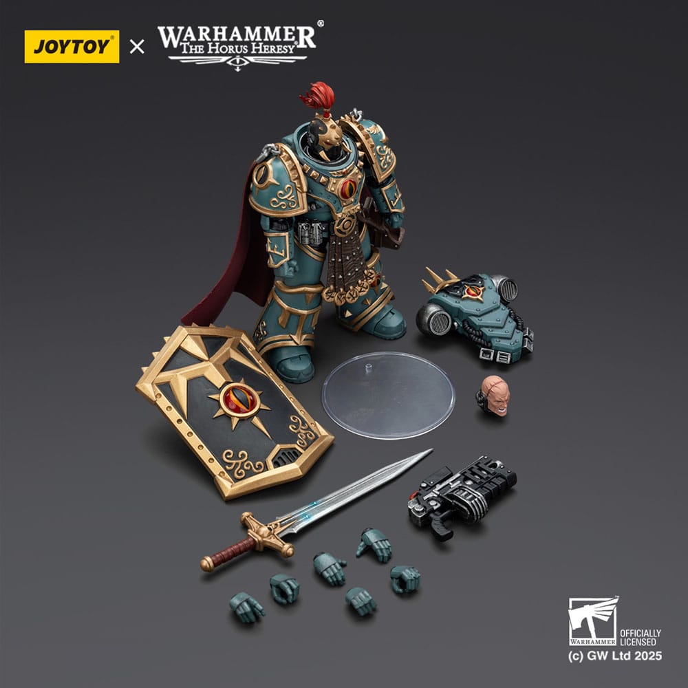 Warhammer The Horus Heresy Action Figur Sons of Horus Little Horus Aximand Captain of the 5th Company 20 cm Joy Toy (CN)