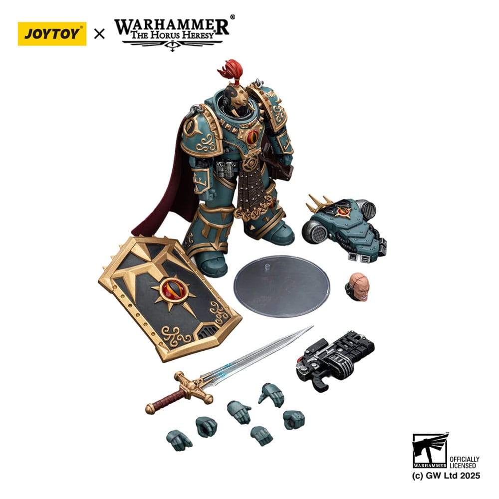 Warhammer The Horus Heresy Action Figur Sons of Horus Little Horus Aximand Captain of the 5th Company 20 cm Joy Toy (CN)