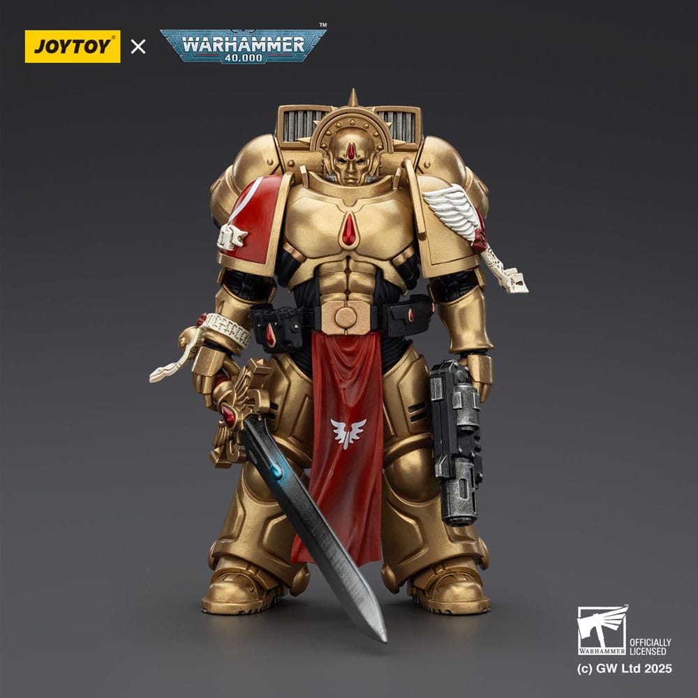 Warhammer 40,000: Combat Patrol Blood Angels Action Figur Sanguinary Guard 1 med Inferno Pistol och Encarmine Blade - 20 cm Joy Toy (CN)