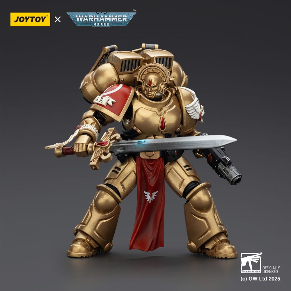 Warhammer 40,000: Combat Patrol Blood Angels Action Figur Sanguinary Guard 1 med Inferno Pistol och Encarmine Blade - 20 cm Joy Toy (CN)
