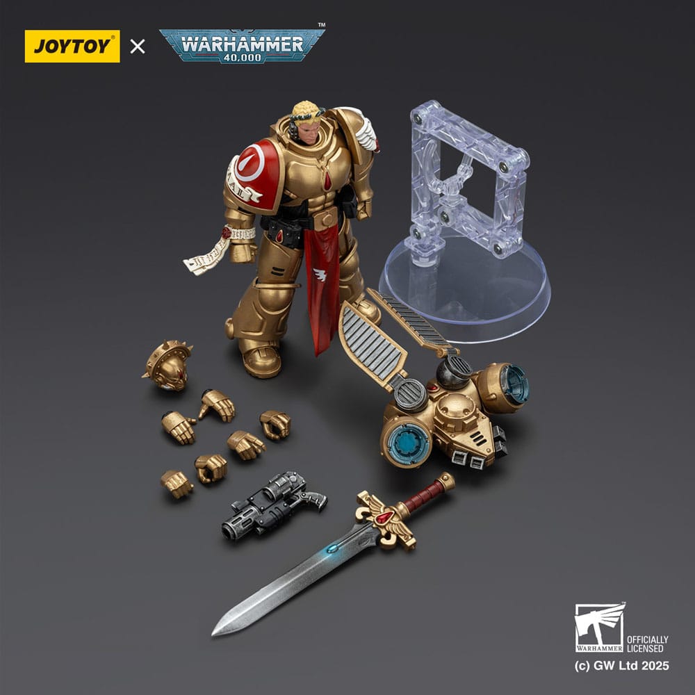 Warhammer 40,000: Combat Patrol Blood Angels Action Figur Sanguinary Guard 1 med Inferno Pistol och Encarmine Blade - 20 cm Joy Toy (CN)
