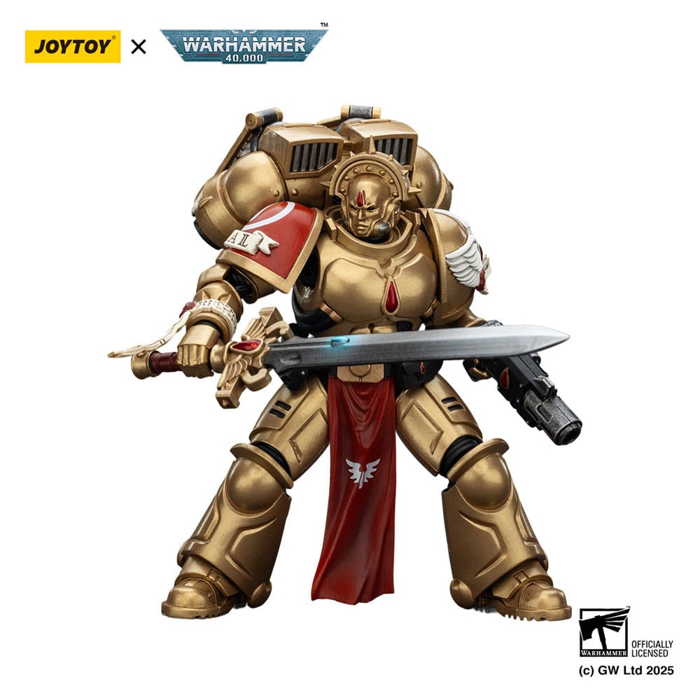 Warhammer 40,000: Combat Patrol Blood Angels Action Figur Sanguinary Guard 1 med Inferno Pistol och Encarmine Blade - 20 cm Joy Toy (CN)