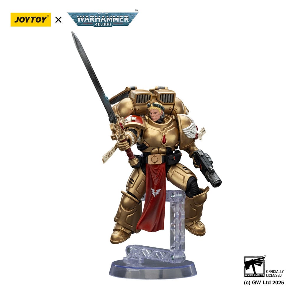 Warhammer 40,000: Combat Patrol Blood Angels Action Figur Sanguinary Guard 1 med Inferno Pistol och Encarmine Blade - 20 cm Joy Toy (CN)