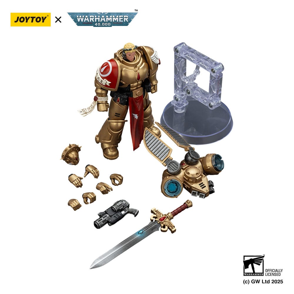 Warhammer 40,000: Combat Patrol Blood Angels Action Figur Sanguinary Guard 1 med Inferno Pistol och Encarmine Blade - 20 cm Joy Toy (CN)