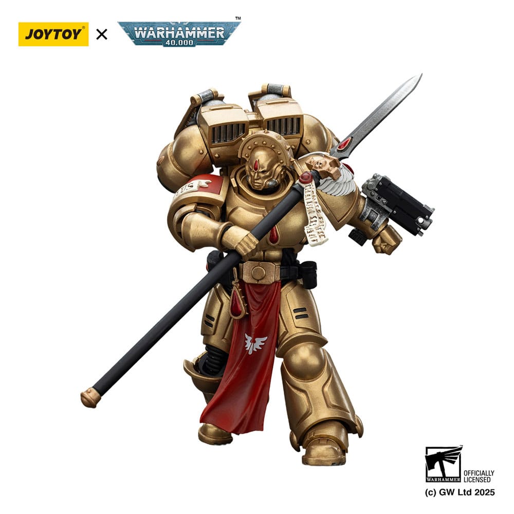 Warhammer 40,000: Combat Patrol Blood Angels Action Figur Sanguinary Guard 2 med Angelus Boltgun och Encarmine Spear 20 cm Joy Toy (CN)