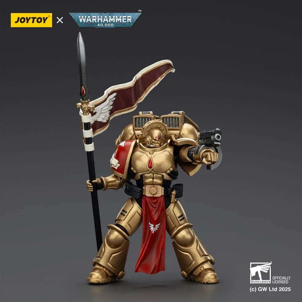 Warhammer 40,000: Combat Patrol Blood Angels Action Figur Sanguinary Guard 3 med Angelus Boltgun och Encarmine Spear - 20 cm Joy Toy (CN)