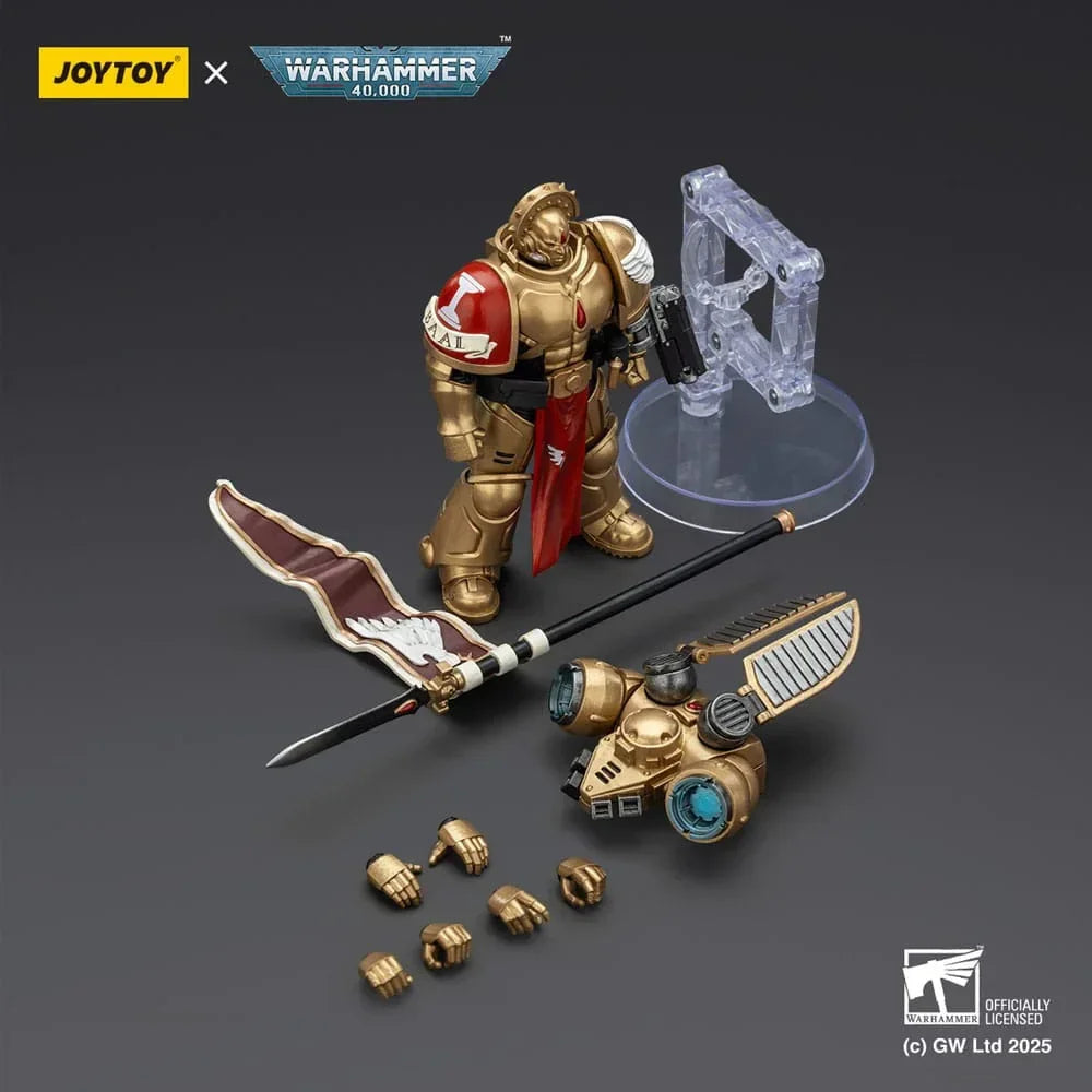 Warhammer 40,000: Combat Patrol Blood Angels Action Figur Sanguinary Guard 3 med Angelus Boltgun och Encarmine Spear - 20 cm Joy Toy (CN)