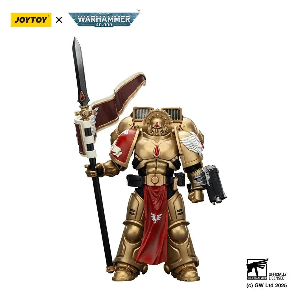 Warhammer 40,000: Combat Patrol Blood Angels Action Figur Sanguinary Guard 3 med Angelus Boltgun och Encarmine Spear - 20 cm Joy Toy (CN)