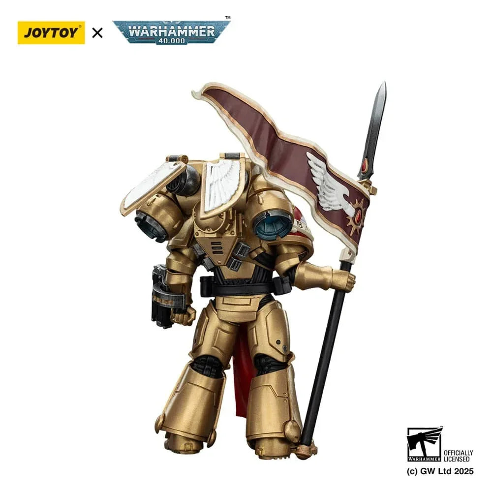 Warhammer 40,000: Combat Patrol Blood Angels Action Figur Sanguinary Guard 3 med Angelus Boltgun och Encarmine Spear - 20 cm Joy Toy (CN)