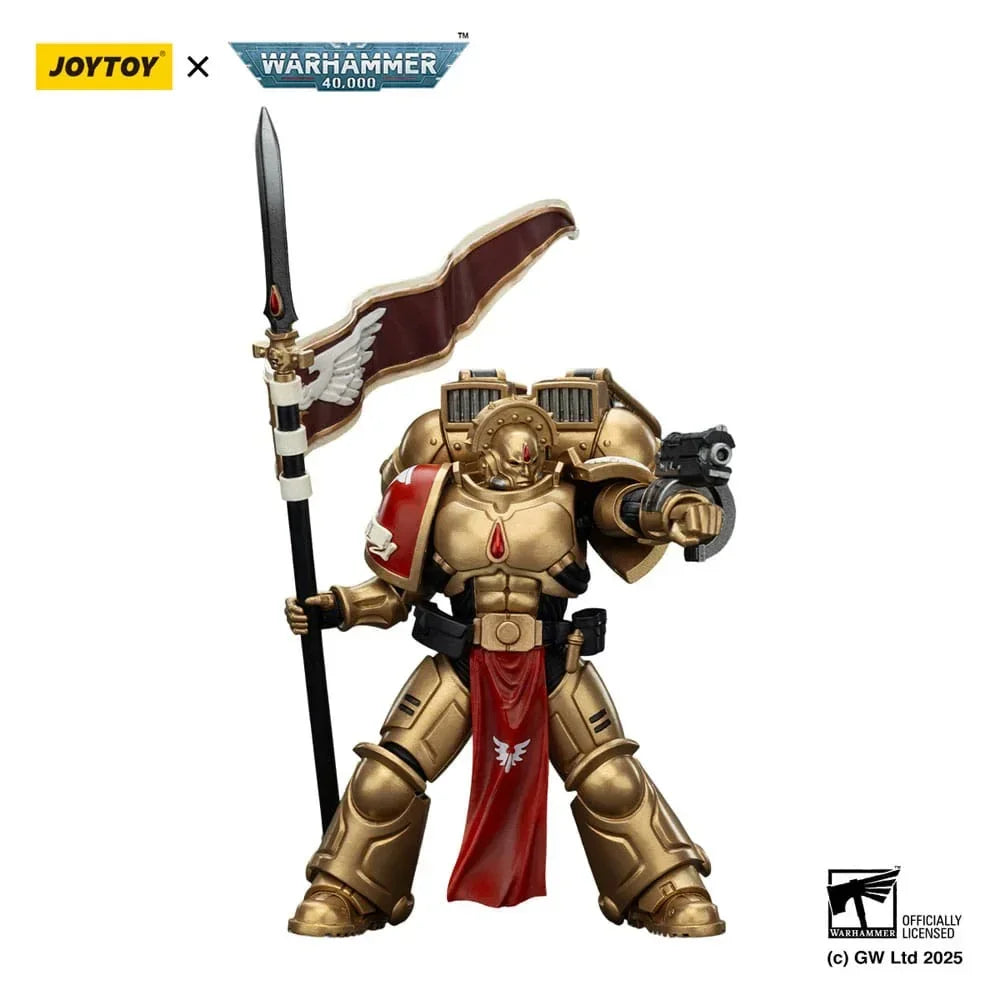 Warhammer 40,000: Combat Patrol Blood Angels Action Figur Sanguinary Guard 3 med Angelus Boltgun och Encarmine Spear - 20 cm Joy Toy (CN)