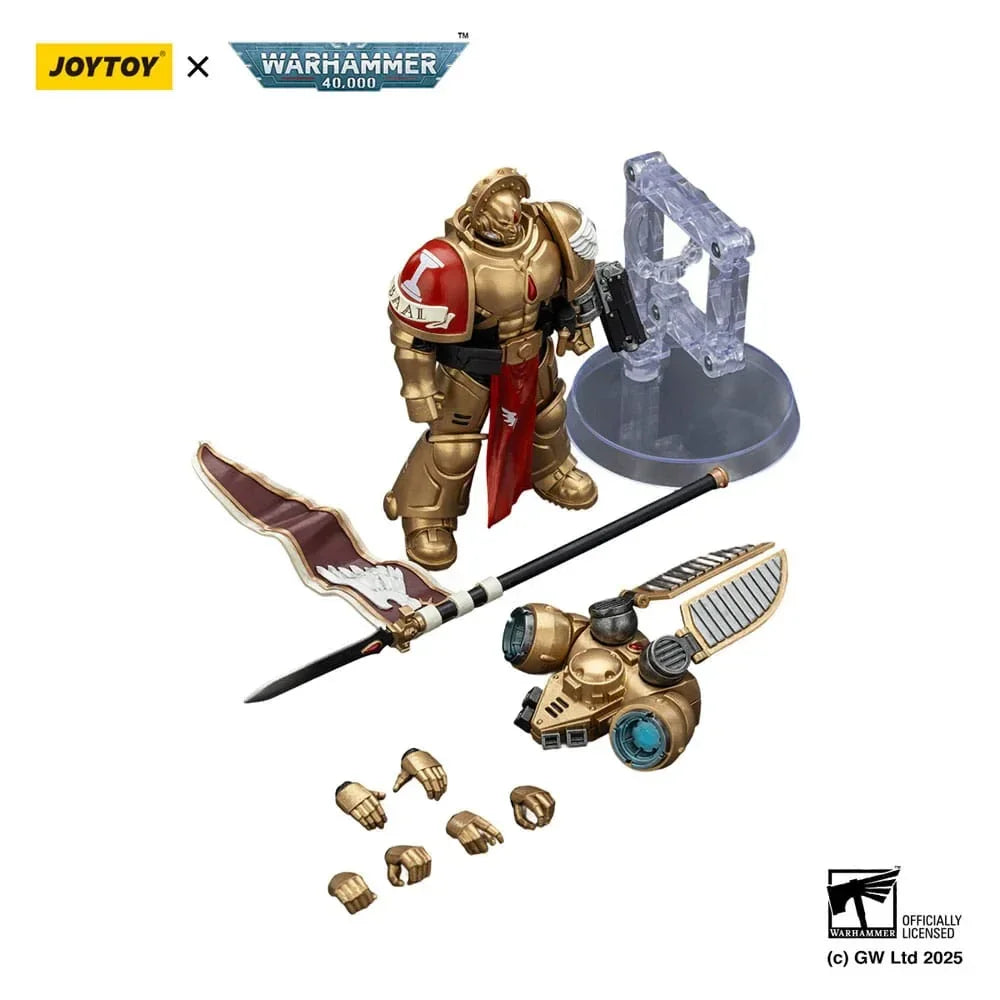 Warhammer 40,000: Combat Patrol Blood Angels Action Figur Sanguinary Guard 3 med Angelus Boltgun och Encarmine Spear - 20 cm Joy Toy (CN)