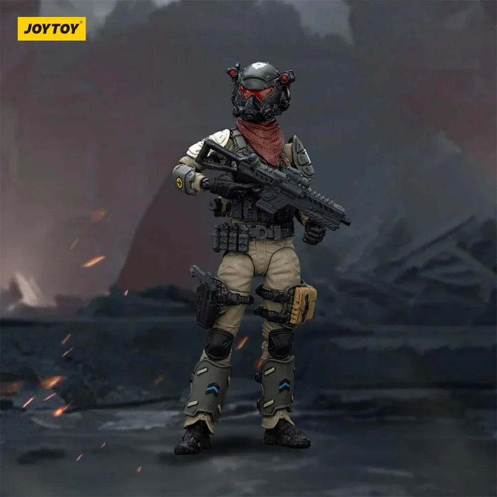 APOC Series Dark Source Action Figur Stellar Scar Assault Team Gravelgold 11 cm Joy Toy (CN)