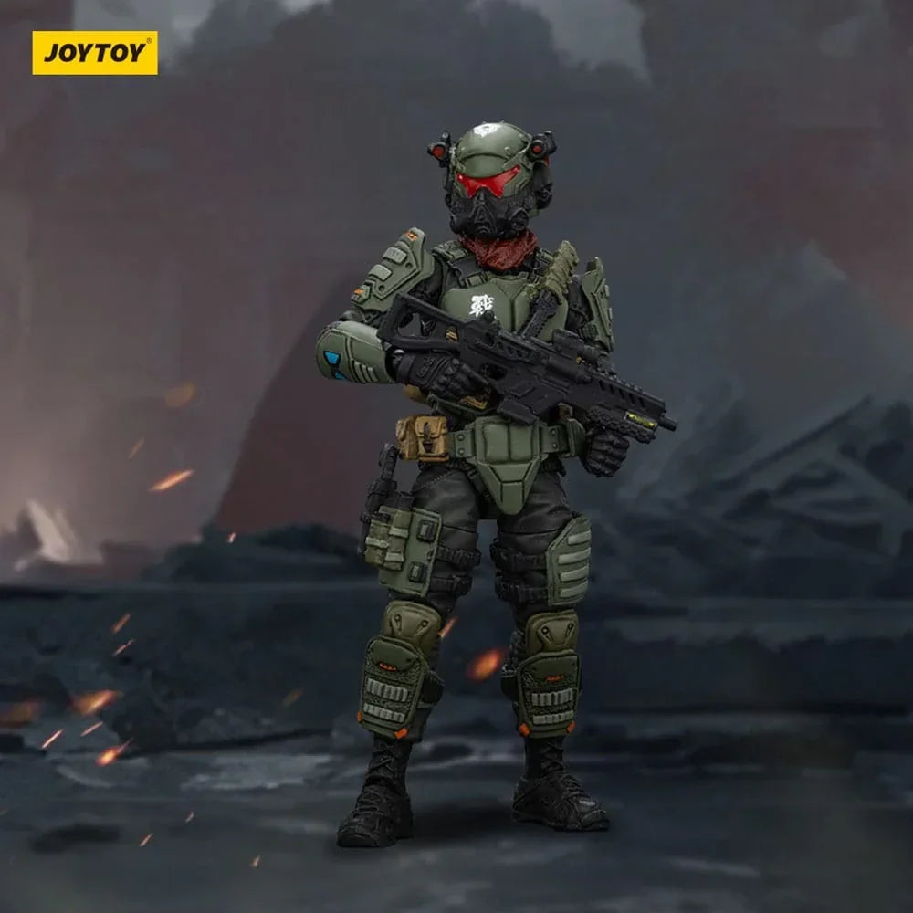 APOC Series Dark Source Action Figur Stellar Scar Assault Team Titanite 11 cm Joy Toy (CN)