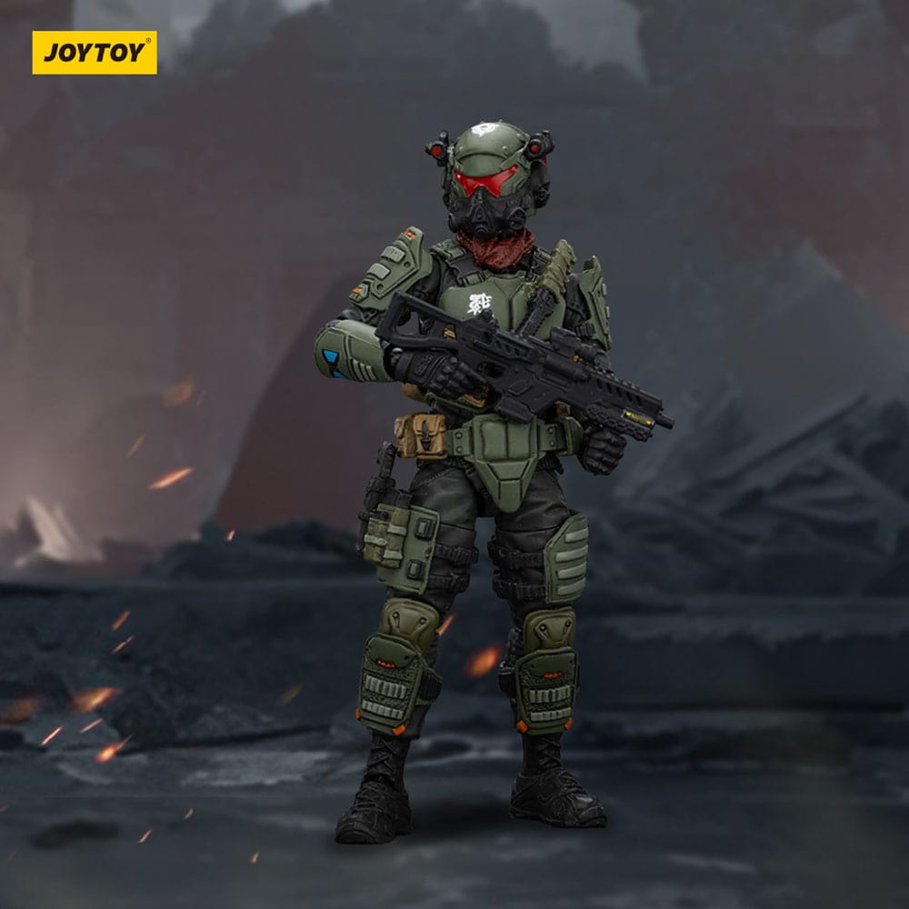 APOC Series Dark Source Action Figur Stellar Scar Assault Team Titanite 11 cm Joy Toy (CN)