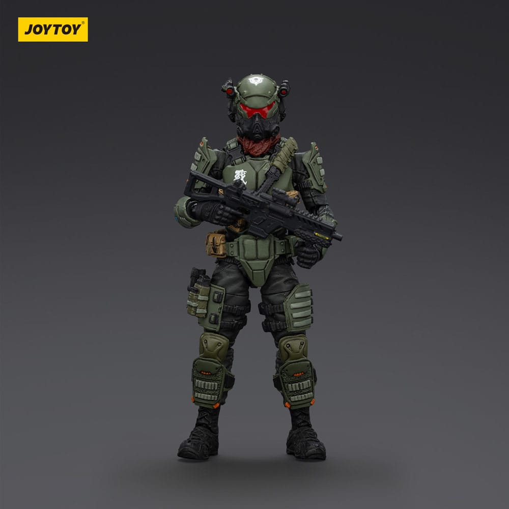 APOC Series Dark Source Action Figur Stellar Scar Assault Team Titanite 11 cm Joy Toy (CN)