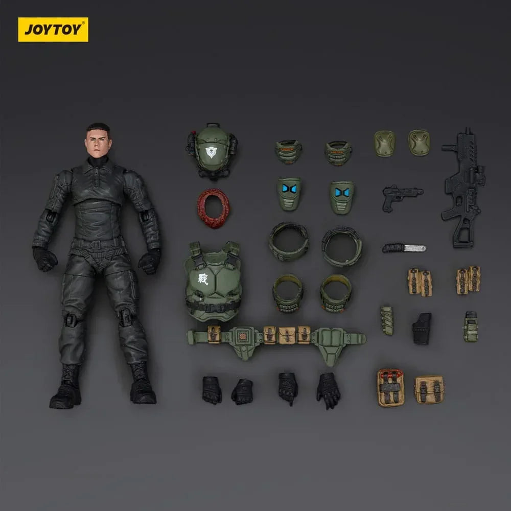 APOC Series Dark Source Action Figur Stellar Scar Assault Team Titanite 11 cm Joy Toy (CN)