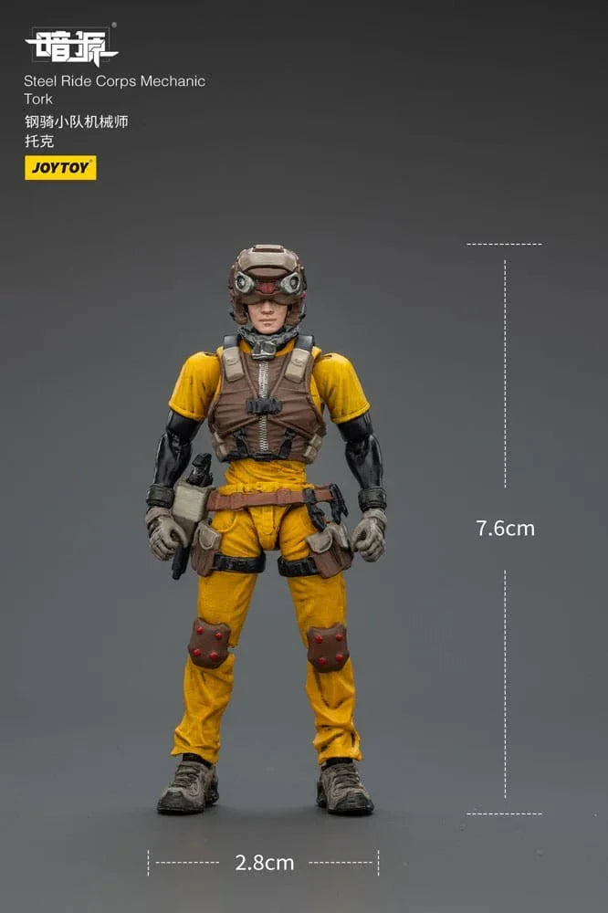 Steel Ride Corps Dark Source Action Figur Mechanic Tork 7 cm Joy Toy (CN)