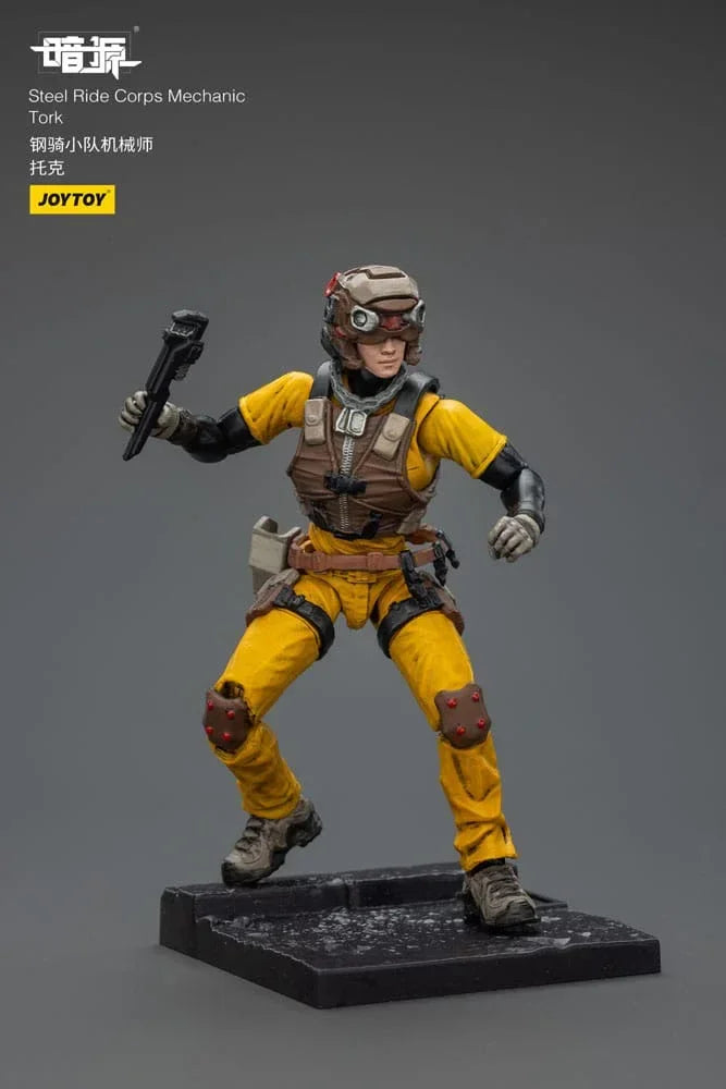 Steel Ride Corps Dark Source Action Figur Mechanic Tork 7 cm Joy Toy (CN)
