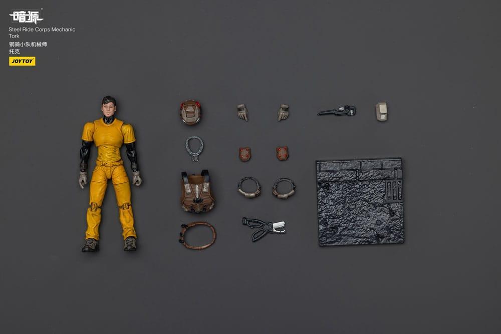 Steel Ride Corps Dark Source Action Figur Mechanic Tork 7 cm Joy Toy (CN)