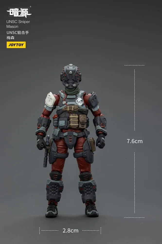 UNSC Dark Source Action Figur Sniper Mason 7 cm Joy Toy (CN)