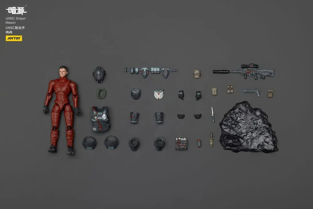UNSC Dark Source Action Figur Sniper Mason 7 cm Joy Toy (CN)