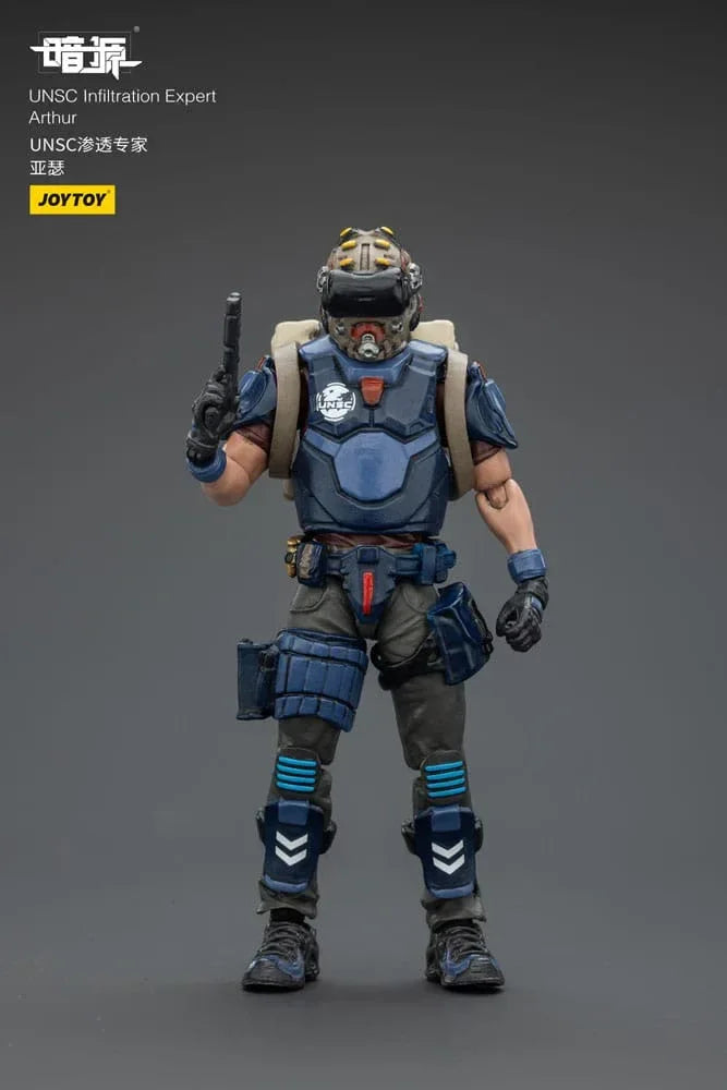 UNSC Dark Source Action Figur Infiltration Expert Arthur 7 cm Joy Toy (CN)