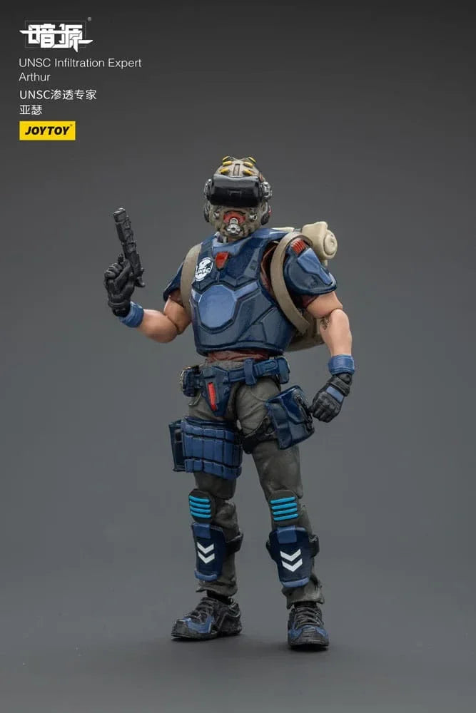 UNSC Dark Source Action Figur Infiltration Expert Arthur 7 cm Joy Toy (CN)