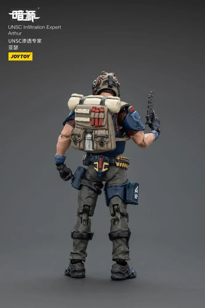 UNSC Dark Source Action Figur Infiltration Expert Arthur 7 cm Joy Toy (CN)