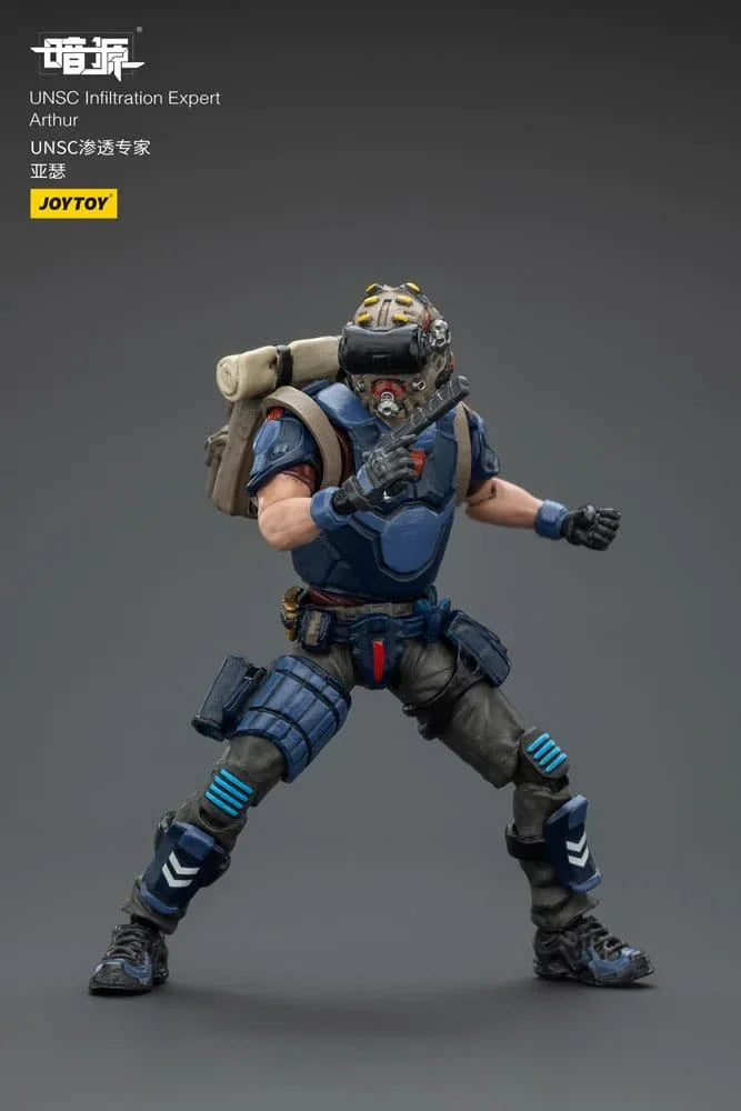 UNSC Dark Source Action Figur Infiltration Expert Arthur 7 cm Joy Toy (CN)