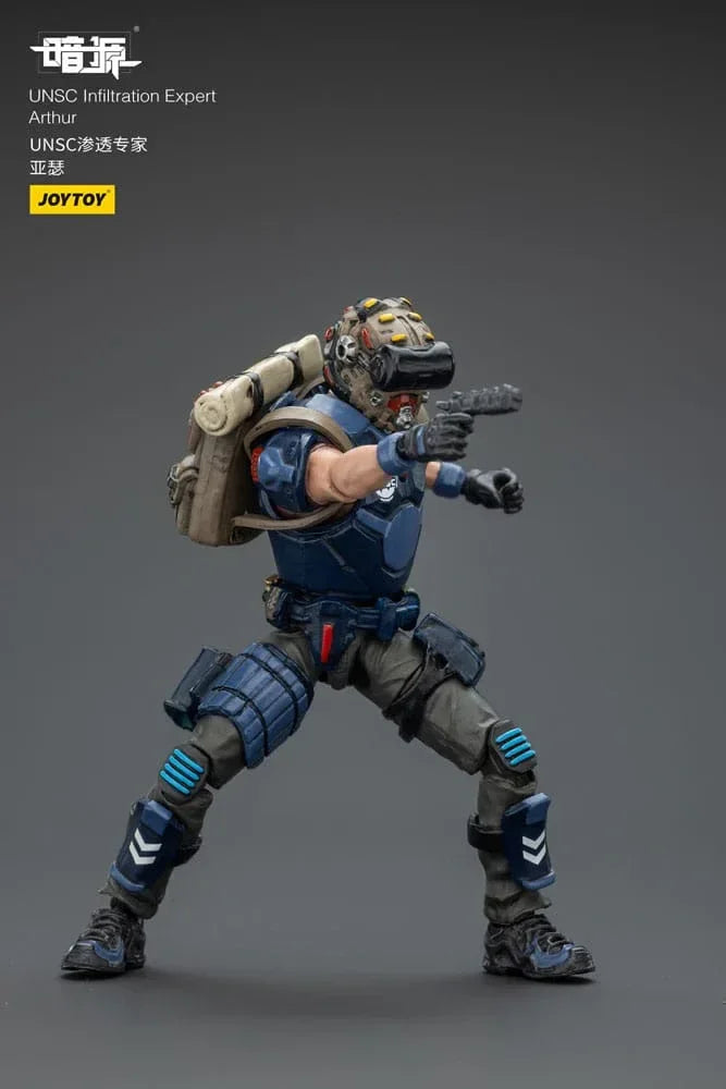 UNSC Dark Source Action Figur Infiltration Expert Arthur 7 cm Joy Toy (CN)