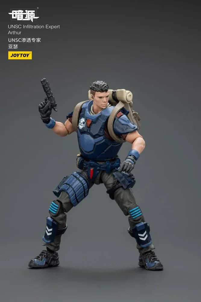 UNSC Dark Source Action Figur Infiltration Expert Arthur 7 cm Joy Toy (CN)