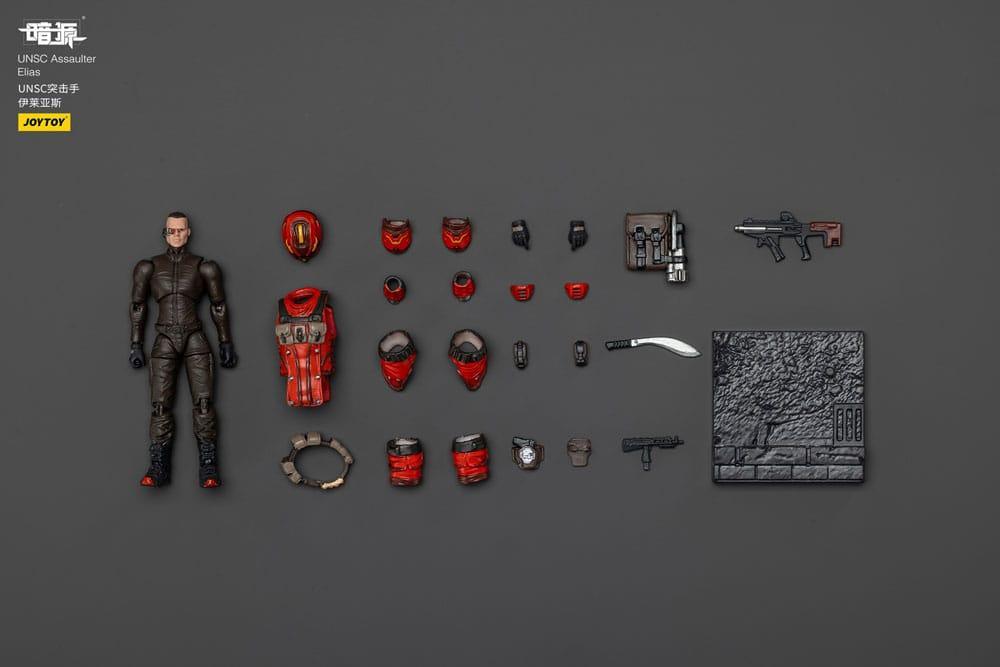 UNSC Dark Source Action Figur Assaulter Elias 7 cm Joy Toy (CN)