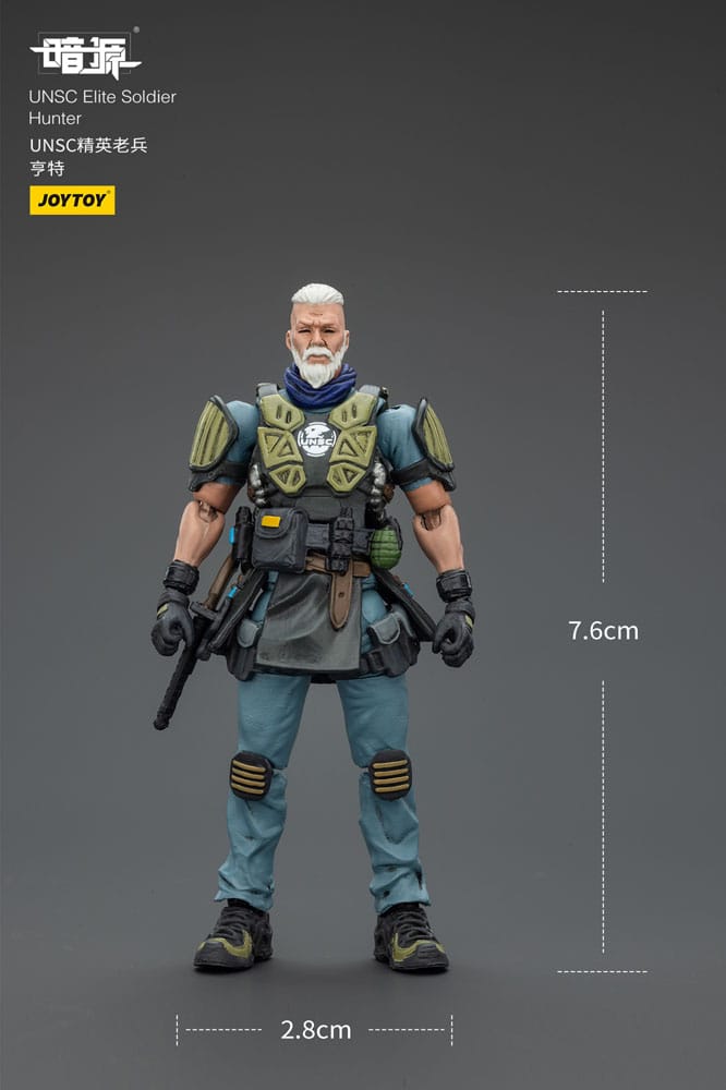 UNSC Dark Source Action Figur Elite Soldier Hunter 7 cm Joy Toy (CN)