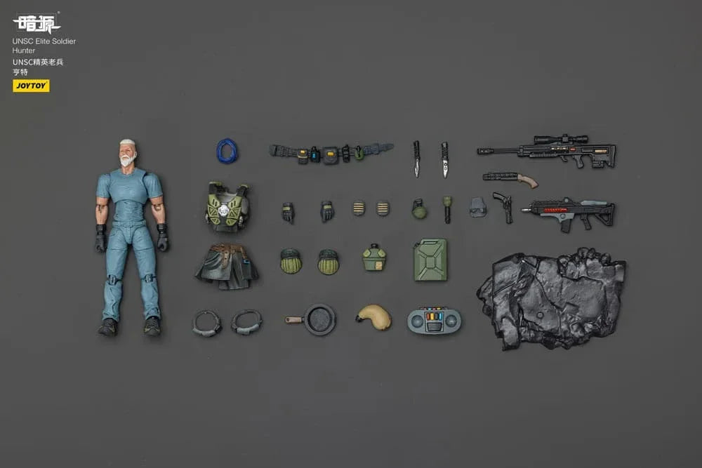 UNSC Dark Source Action Figur Elite Soldier Hunter 7 cm Joy Toy (CN)