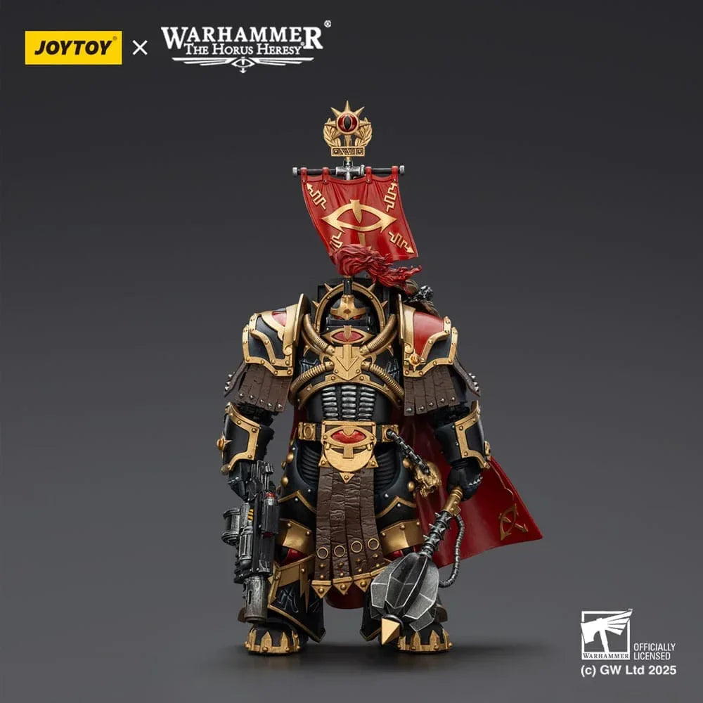 Warhammer 40,000: Sons of Horus Action Figur Legion Cataphractii Praetor med Combi-Melta och Power Maul - 14 cm Joy Toy (CN)