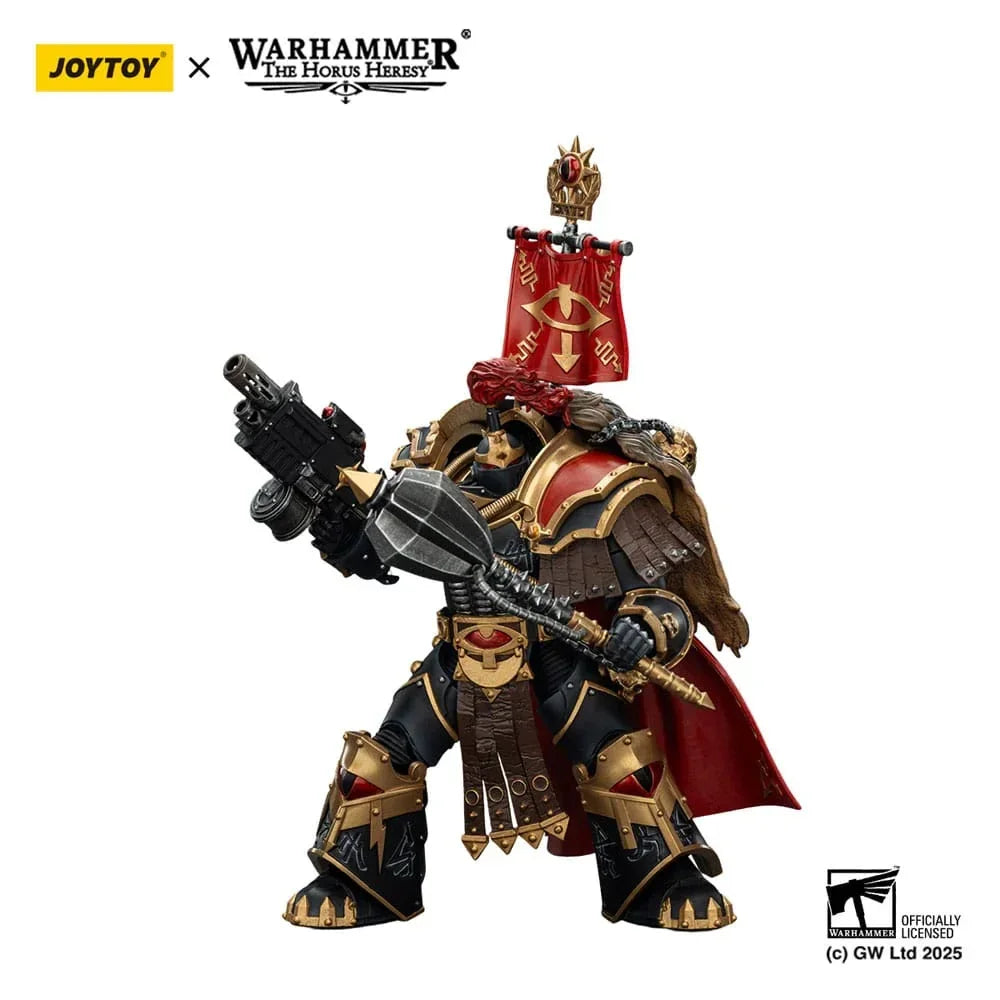 Warhammer 40,000: Sons of Horus Action Figur Legion Cataphractii Praetor med Combi-Melta och Power Maul - 14 cm Joy Toy (CN)