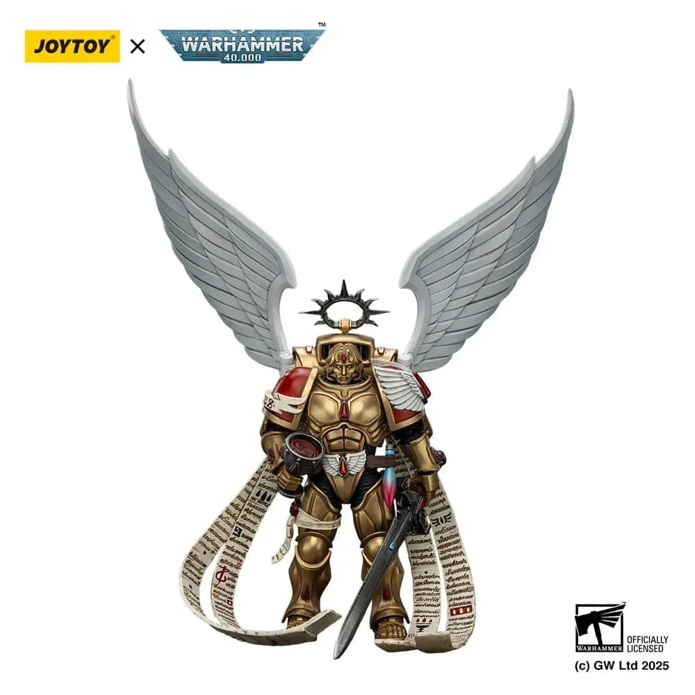 Warhammer 40,000 Action Figur 1/18 Blood Angels The Sanguinor med Encarmine Broadsword 12 cm Joy Toy (CN)