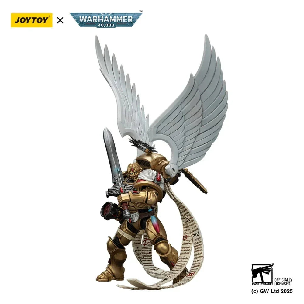 Warhammer 40,000 Action Figur 1/18 Blood Angels The Sanguinor med Encarmine Broadsword 12 cm Joy Toy (CN)
